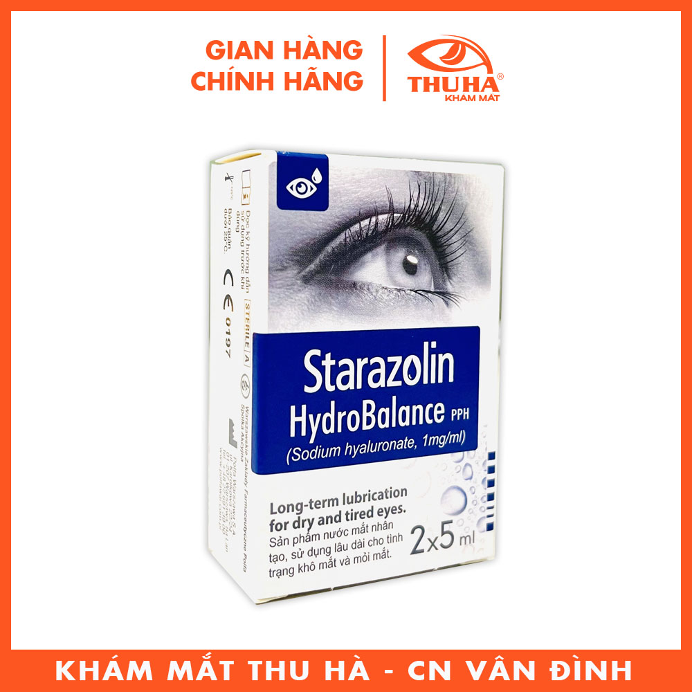 Nước mắt nhân tạo StaraZolin (Hộp 2x5ml)