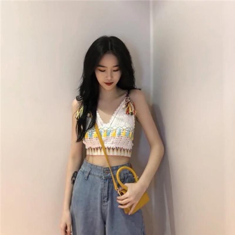 Set đồ bơi bikini đi biển 3 món sang chảnh (Có bán lẻ)
