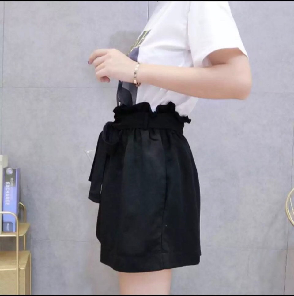 QUẦN SHORT KATE CỘT NƠ THỜI TRANG  (CÓ SAI ĐẠI)