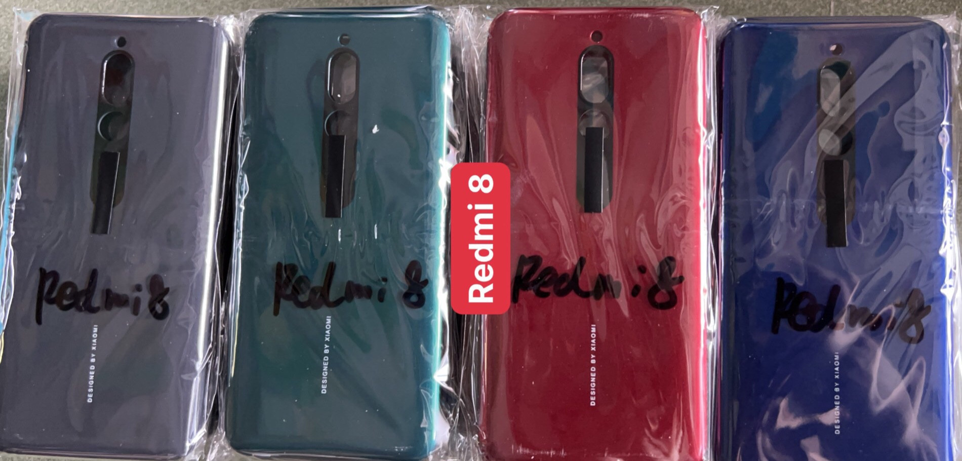 Vỏ ,nắp lưng xiaomi redmi 8 - ráp máy