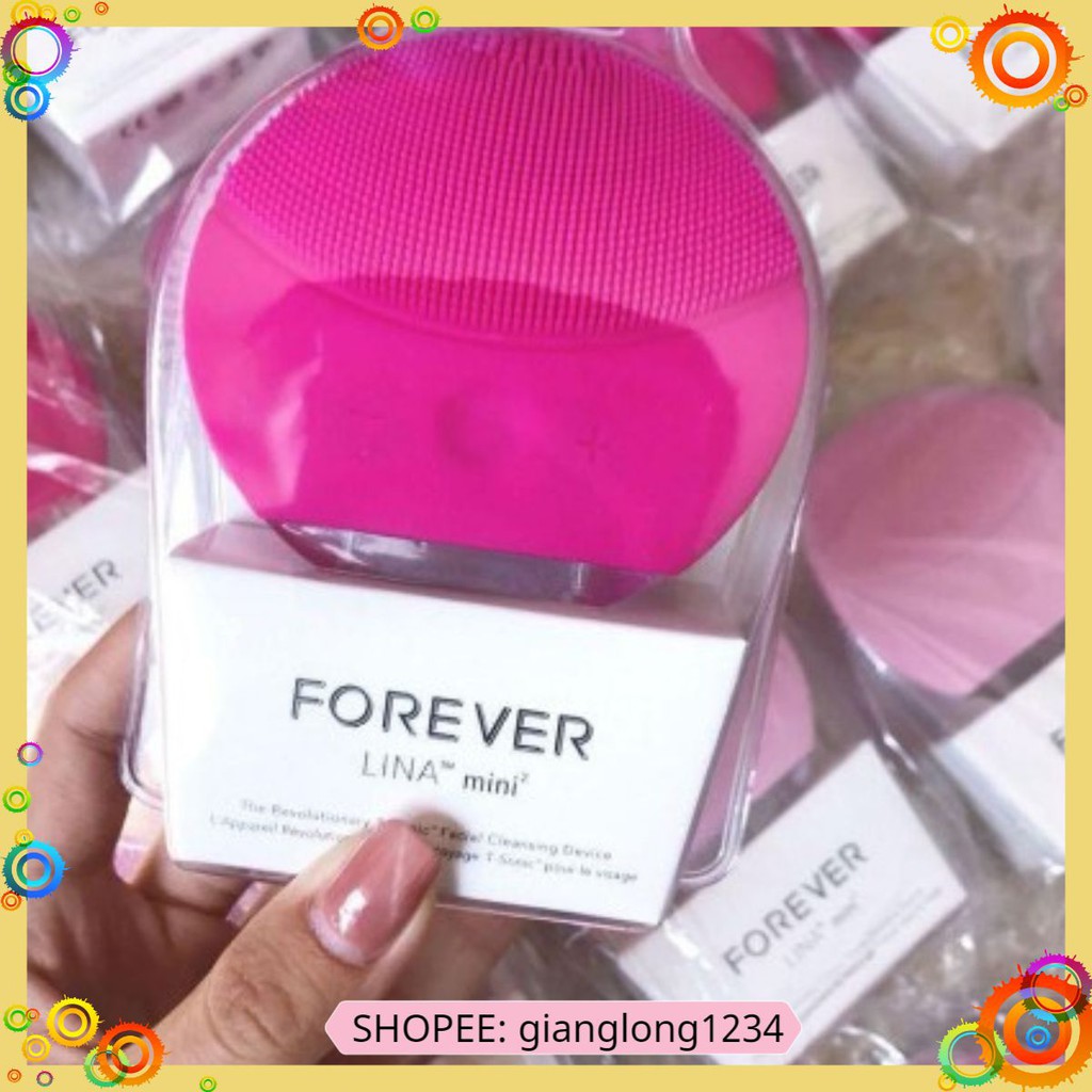 [HCM](FREESHIP 1 cái) Máy rửa mặt Forever Lina Mini - Chính hãng bản Full