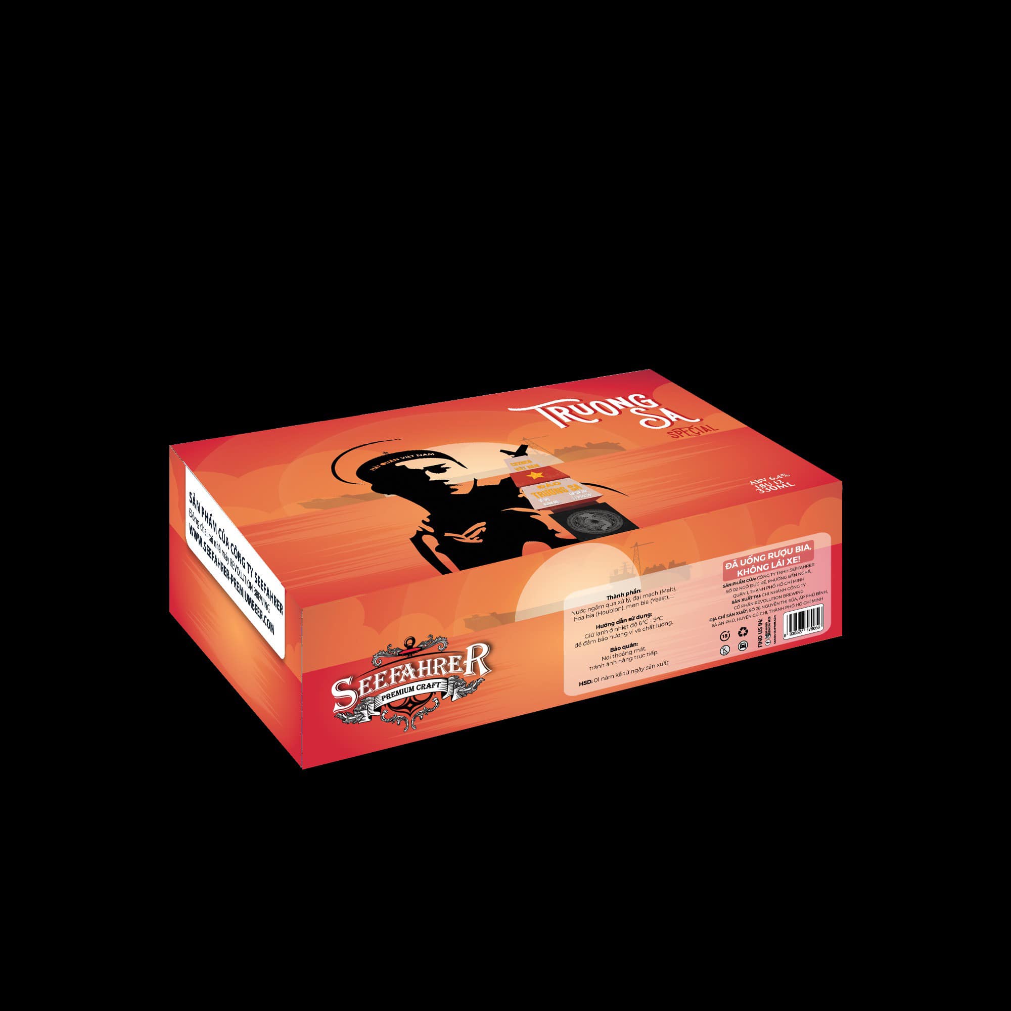 Bia Trường Sa - thùng 24 lon 330ml (bia thủ công)