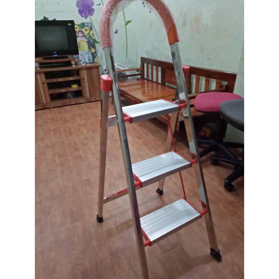 Thang Ghế Inox 3 Bậc Giá Rẻ