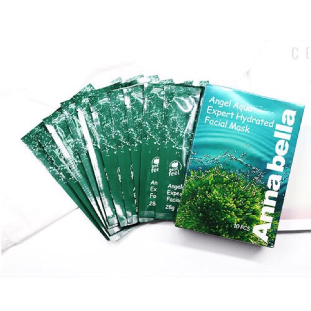 Hộp 10 Miếng Nạ Tảo Biển Annabella