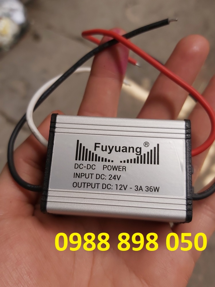 Nguyên lý hoạt động của mạch hạ áp 24V xuống 12V