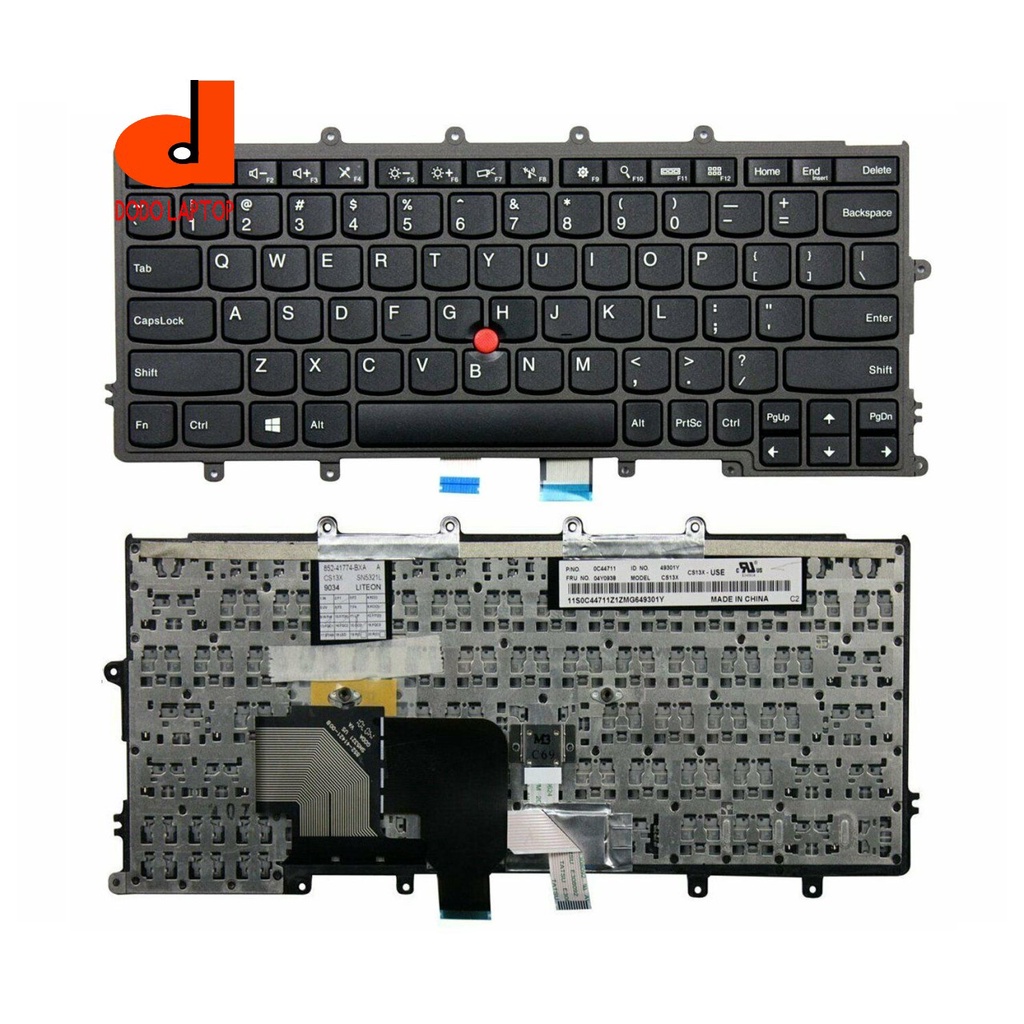 Bàn phím laptop lenovo t440p t440s t450 t450s e431 t431s e440, us keyboard laptop