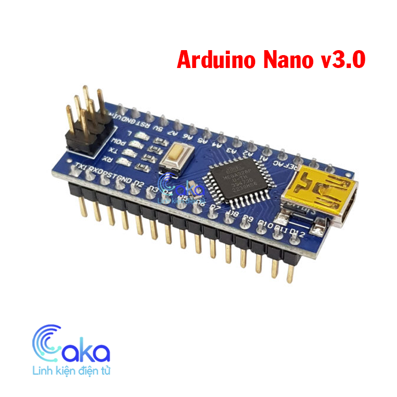 Bo mạch arduino nano v3.0 ch340 atmega328p - đã hàn chân