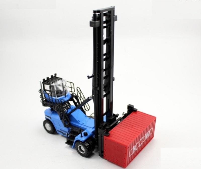 XE CÔNG TRÌNH MÔ HÌNH SẮT - XE NÂNG CONTAINER TỶ LỆ 1:50