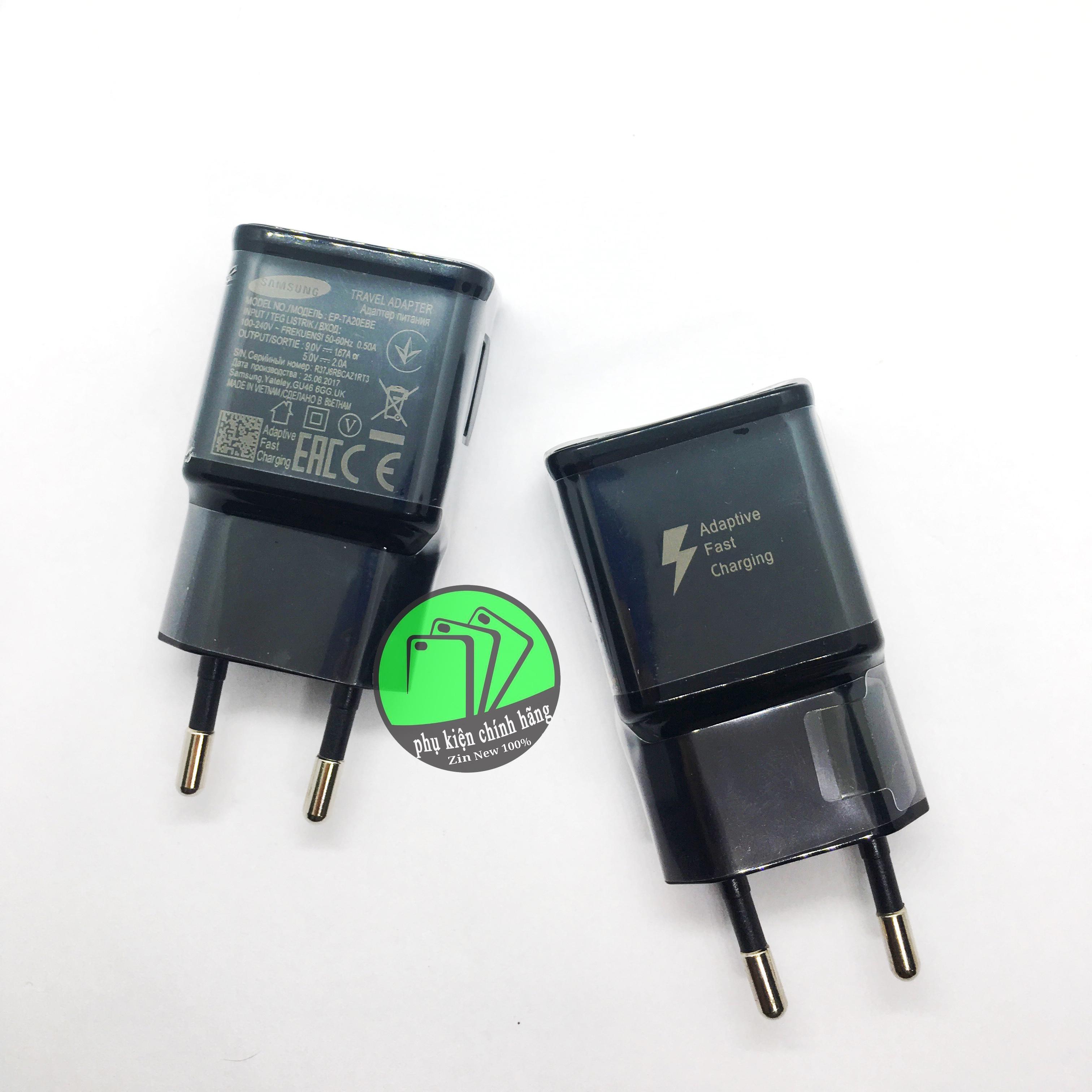 Bộ Sạc Nhanh Samsung (S8, S9, Note 8, Note 9, A50, A30, M20) 18W Type-C