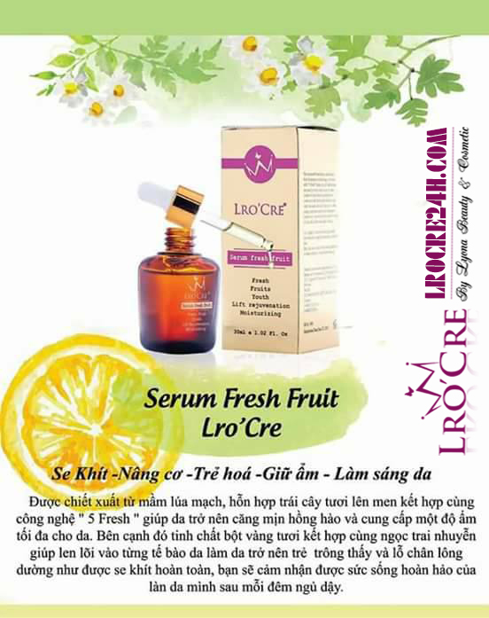 Serum Trái Cây Lro’Cre Fresh Fruit