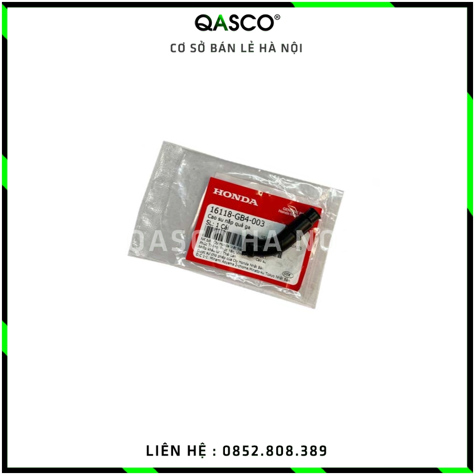Cao su nắp quả ga HONDA DREAM / WAVE / FUTURE (16118GB4003) QASCO