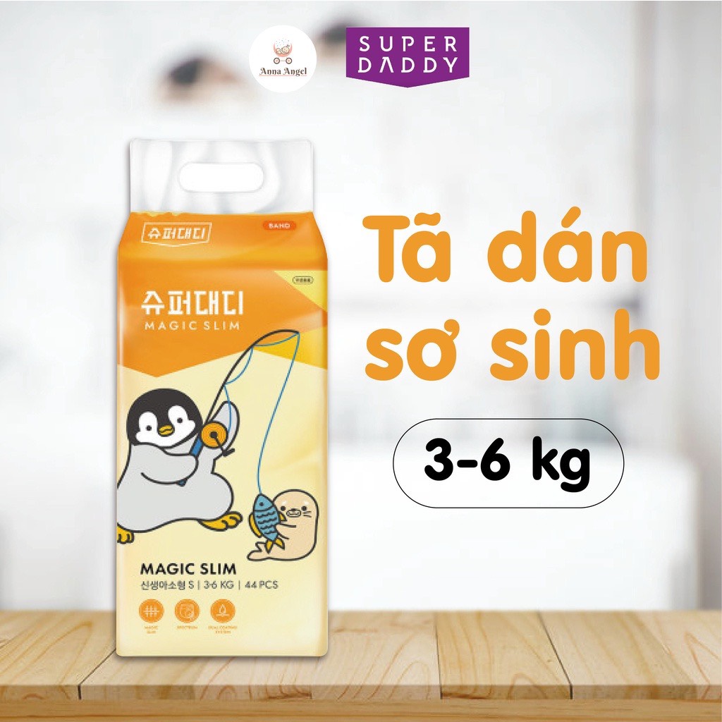 Bỉm quần/dán Super Daddy Hàn Quốc M/L/XL/Big Size