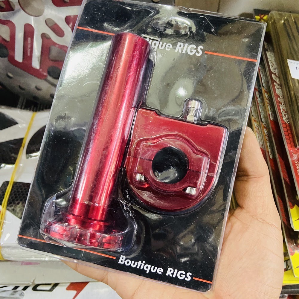 [Độc - Đẹp - Sale] Cùm Tăng Tốc Xe Máy (Màu Đỏ) Làm Từ Nhôm CNC,Thích Hợp Cho Nhiều Dòng Xe Máy - Cùm Tăng Tốc Nhôm CNC