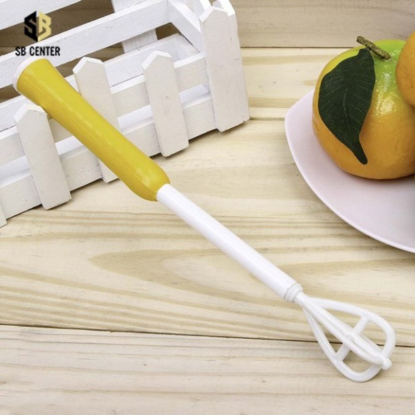 Cây sục đánh bông cafe que đánh trứng bằng nhựa