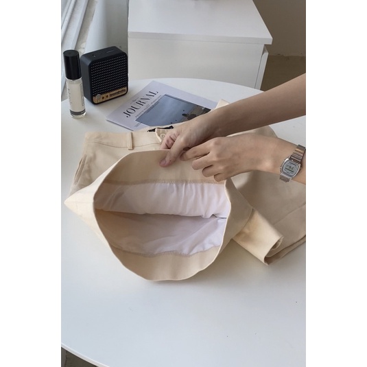 Quần short 2 lớp kaki mềm dày Dori