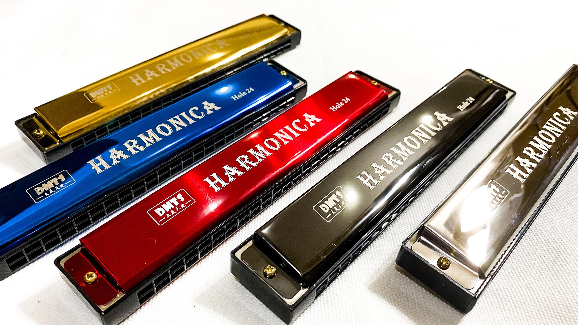 [HOẢ TỐC] Kèn Harmonica 24 Lỗ Nhiều Màu Có Sẵn.