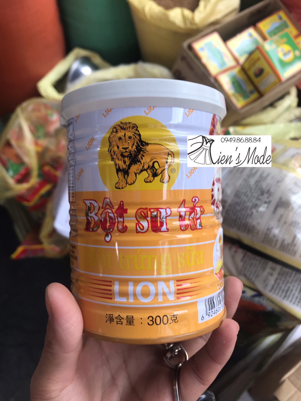 300gr Bột sư tử sữa trứng LION