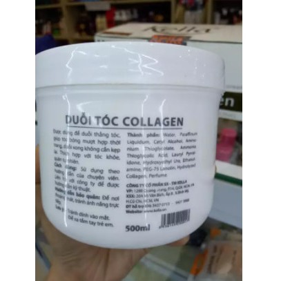 Bộ Kem Duỗi Tóc Kella Collagen - Hàng Công Ty