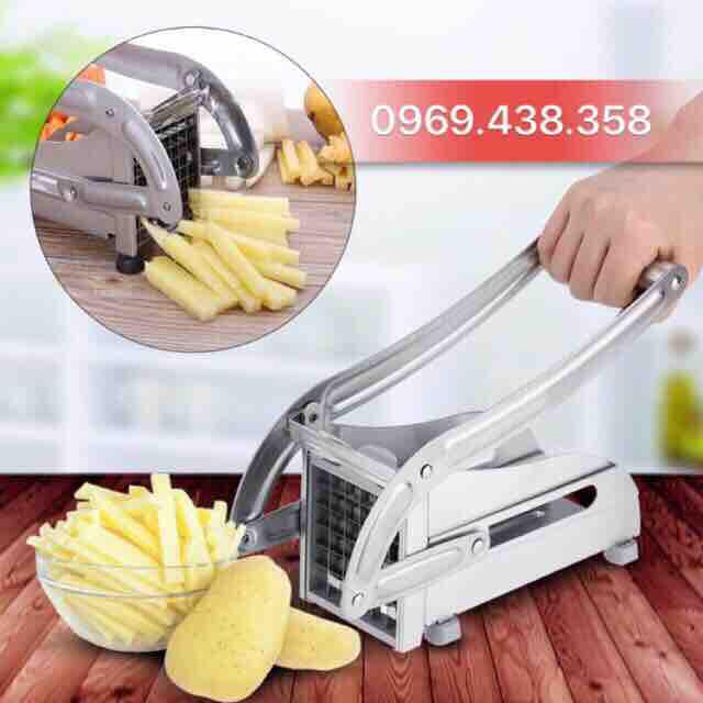 Máy cắt khoai tây sợi 2 cỡ dao