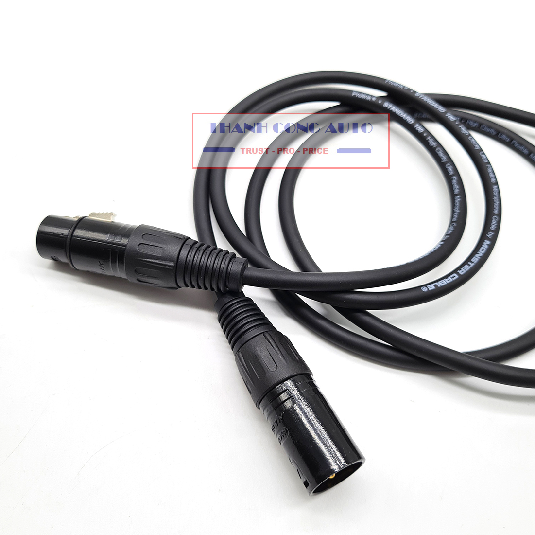 01 Dây canon Đực cái Monster Standard 100 cao cấp