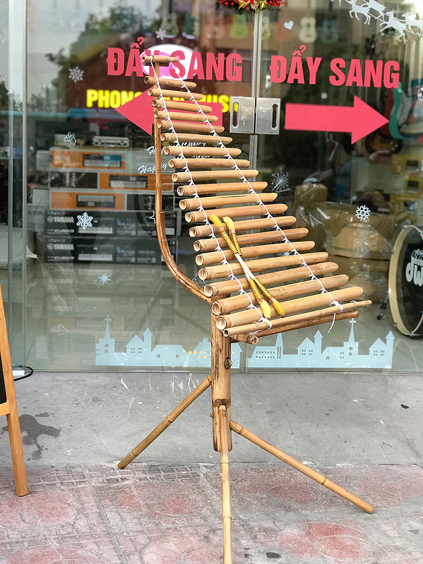 Đàn t rưng dân tộc 1 dàn 19 ống