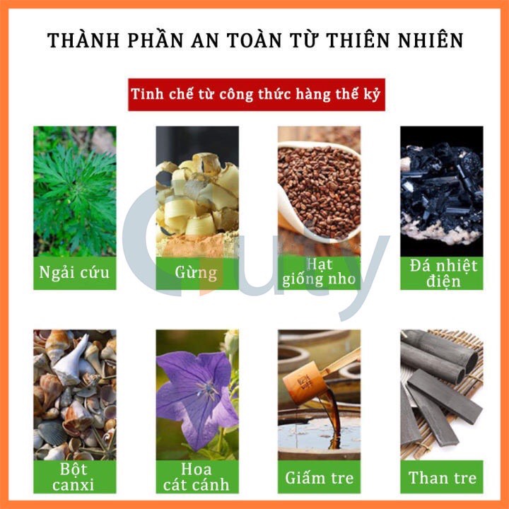 Miếng dán ngải cứu thải độc chân
