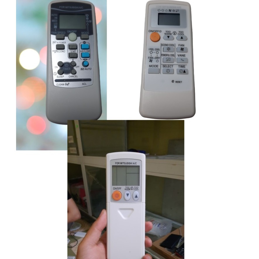 Remote Điều Khiển điều hòa máy lạnh Mitsubishi  [CHỌN MẪU]