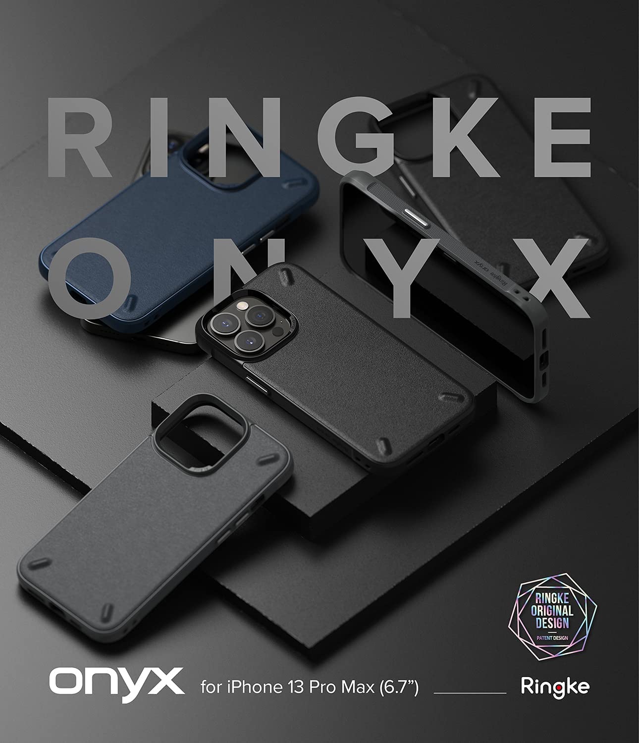 Ốp lưng Ringke Onyx cho iPhone 13 Pro Max / 13 Pro / 13 / 13 mini - Ringke Hàn Quốc