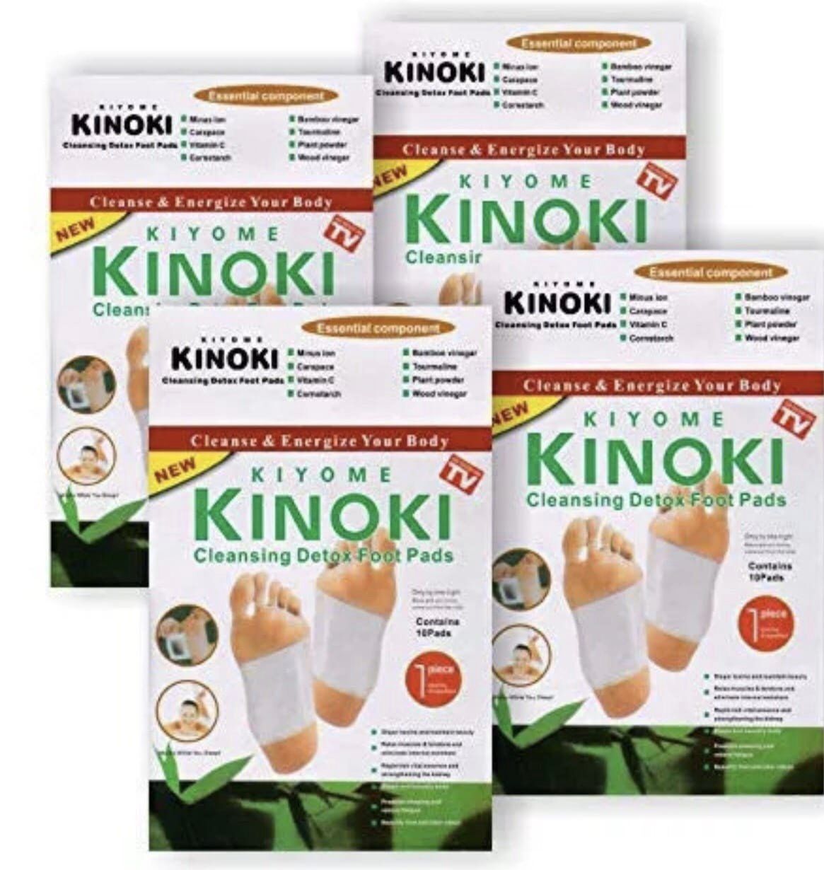 Miếng dán chân khử độc tố KInoki Nhật Bản (combo 100 miếng)
