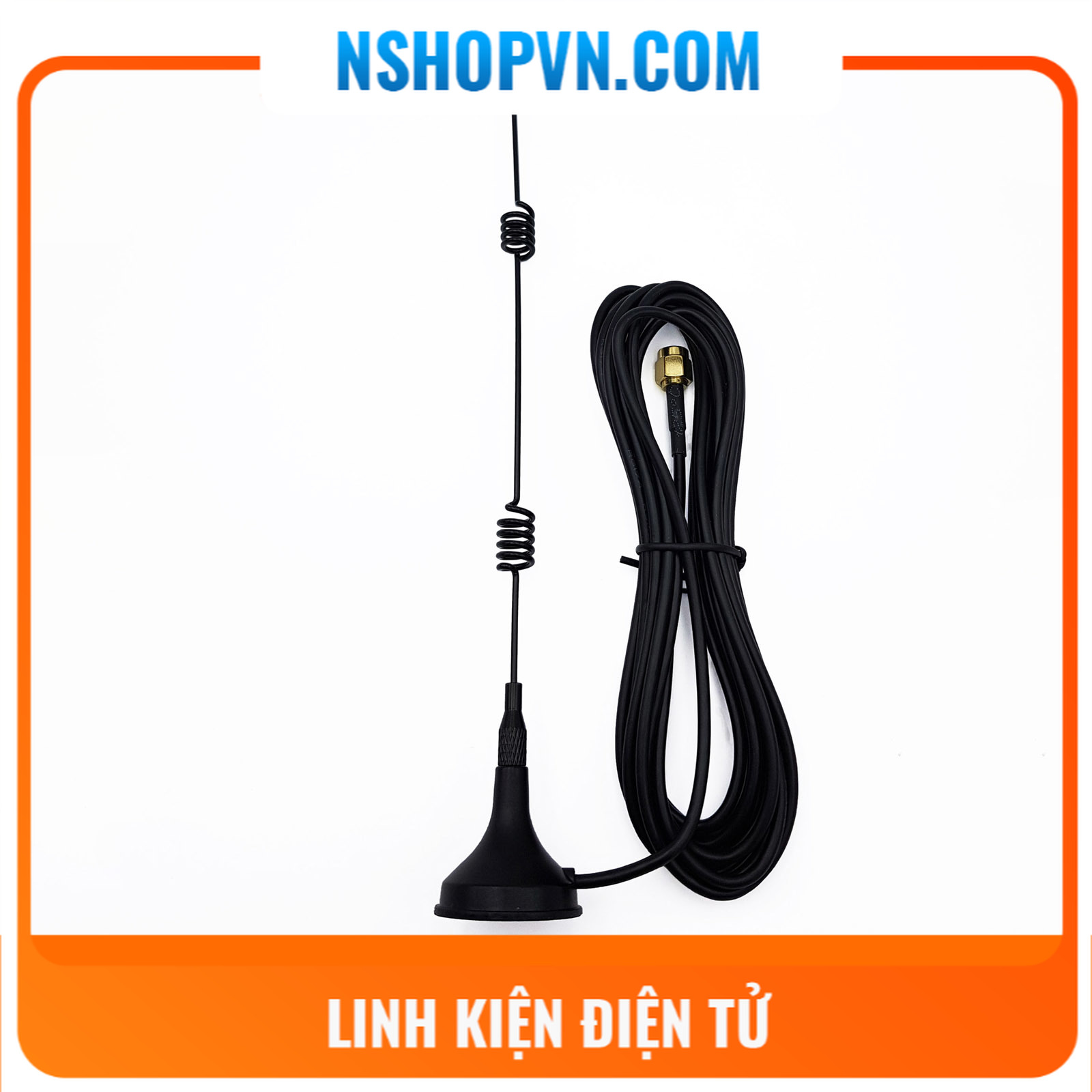 Anten wifi, bluetooth, zigbee 2.4ghz sma 8dbi 23cm