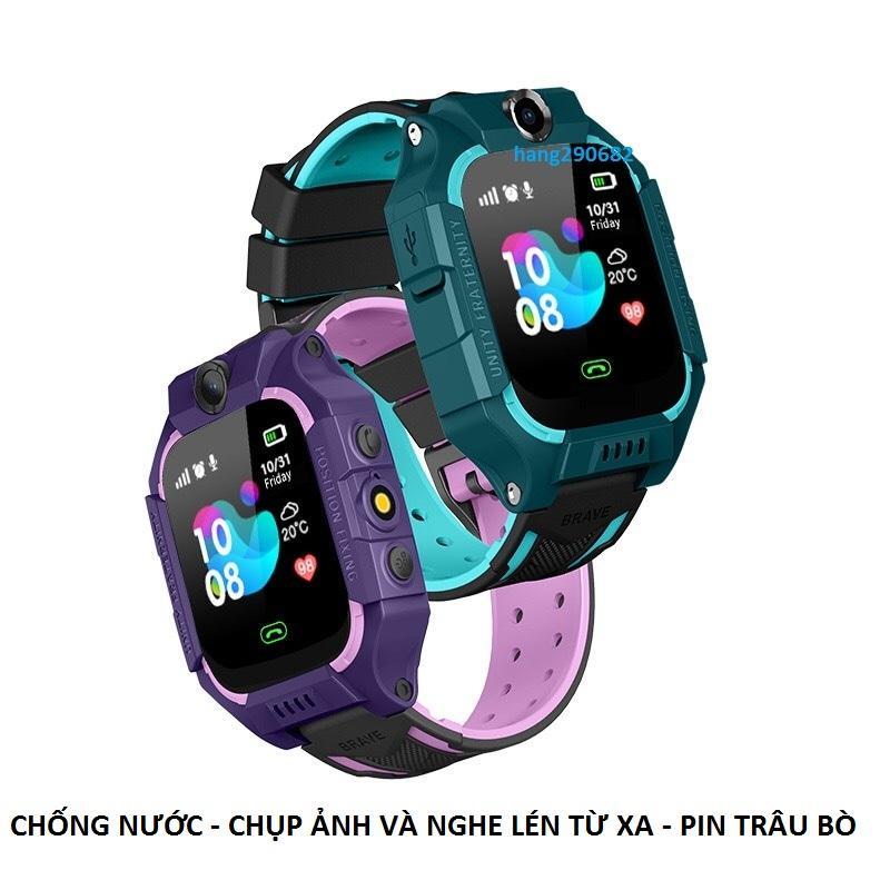 Giá bán Đồng Hồ Định Vị Z6, Có Tiếng Việt, Model 2020 Chống Nước, Chức Năng Nghe Nén và Chụp Ảnh Nén