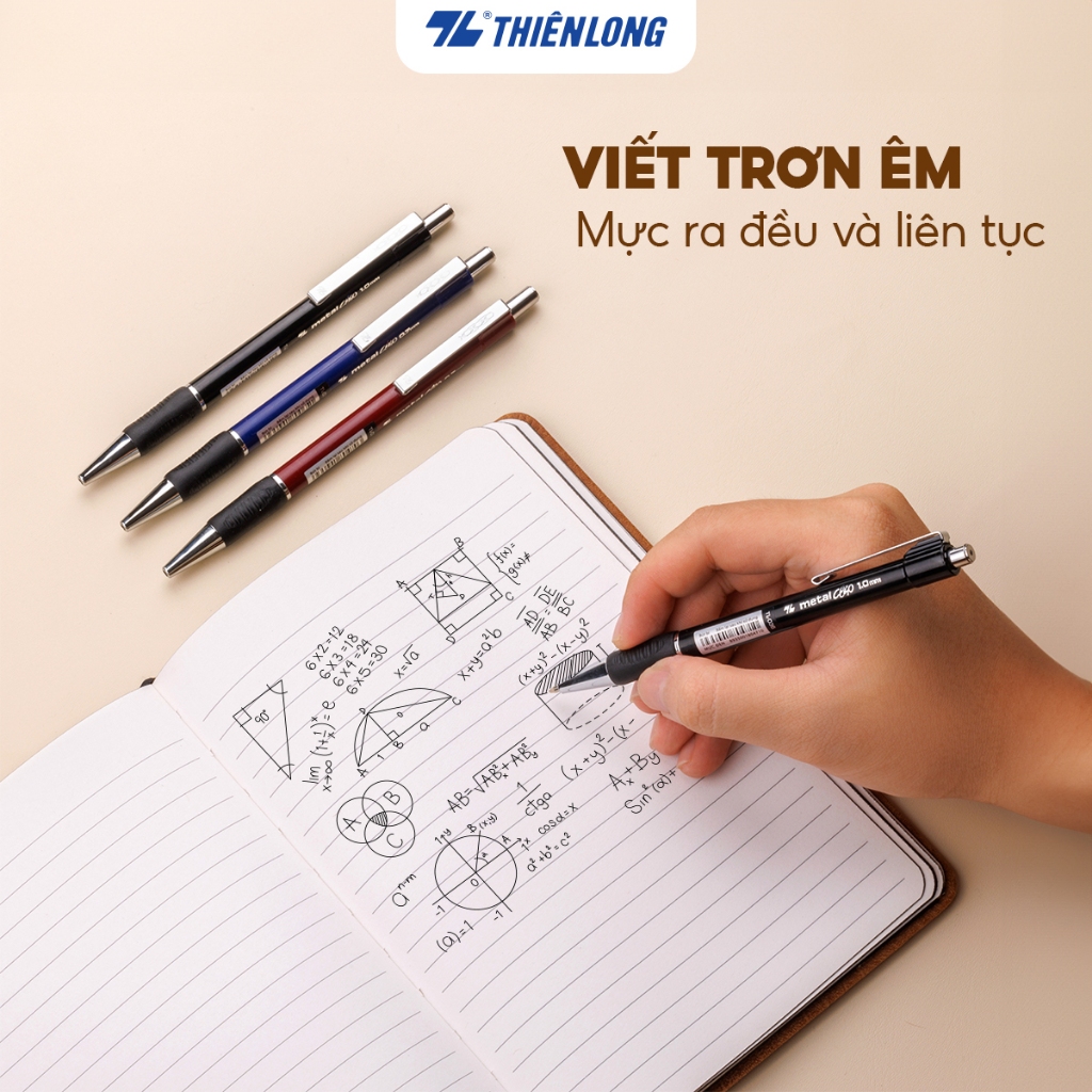 Bút bi Thiên Long TL036, bi 0.7mm