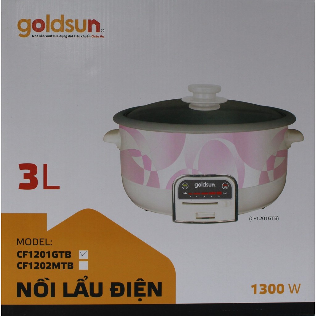 Nồi Lẩu Điện Goldsun CF1201GTB