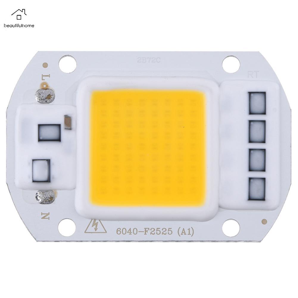[Beautifulhome] Diode chip đèn LED COB AC có công suất cao 50W và điện áp 220V dùng để rọi tìm kiếm đồ vật