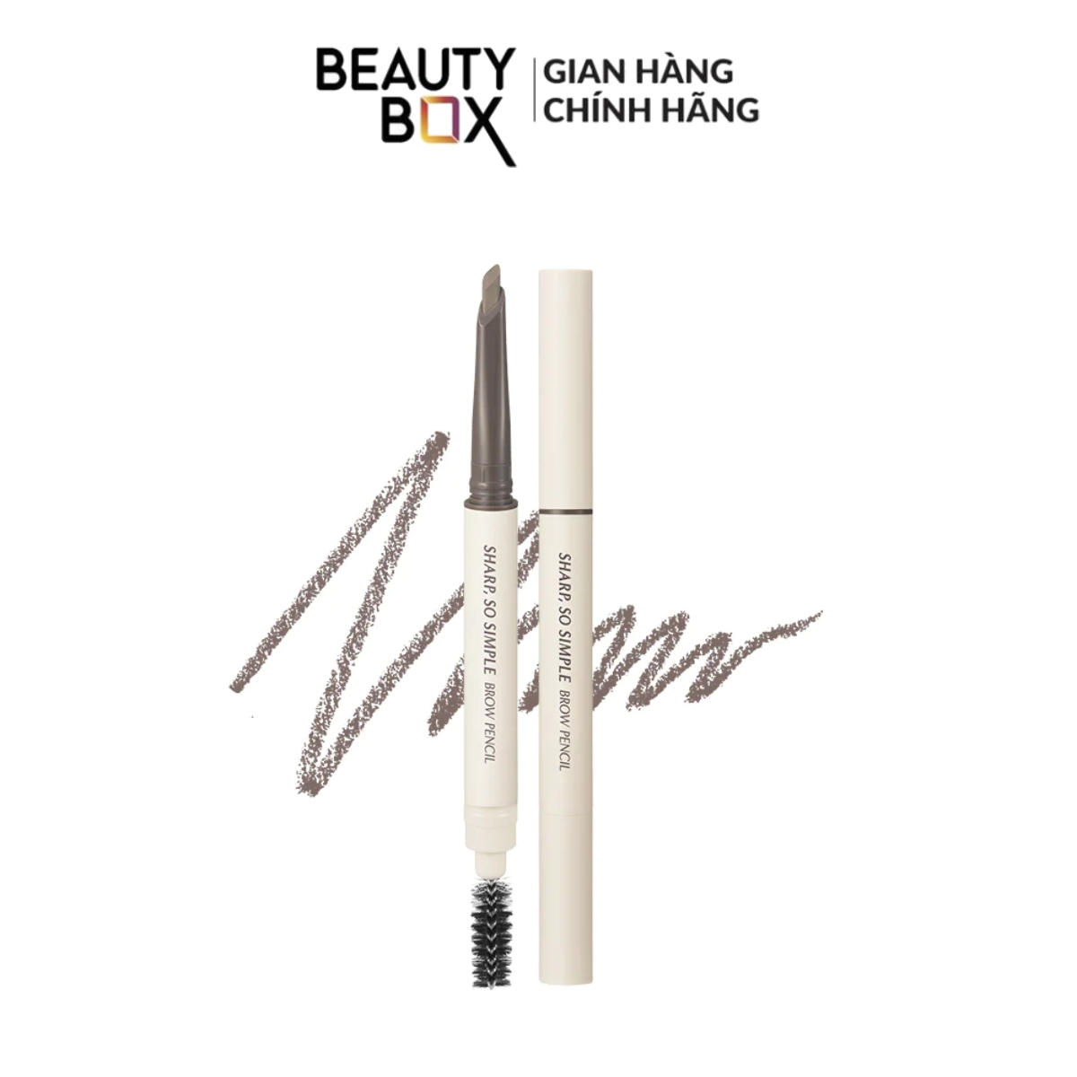 Chì kẻ mày clio sharp so simple brow pencil 0.18g