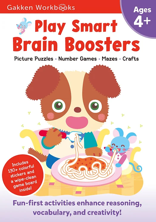 Sách - DTPbooks - Play Smart Brain Boosters 4+