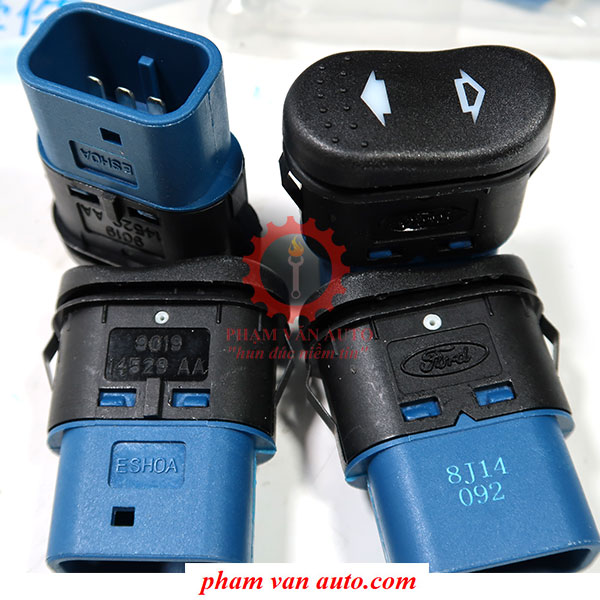 Công tắc lên xuống kính ford transit chính hãng, bấm kính ô tô transit mã 9c1914529aa phạm văn auto