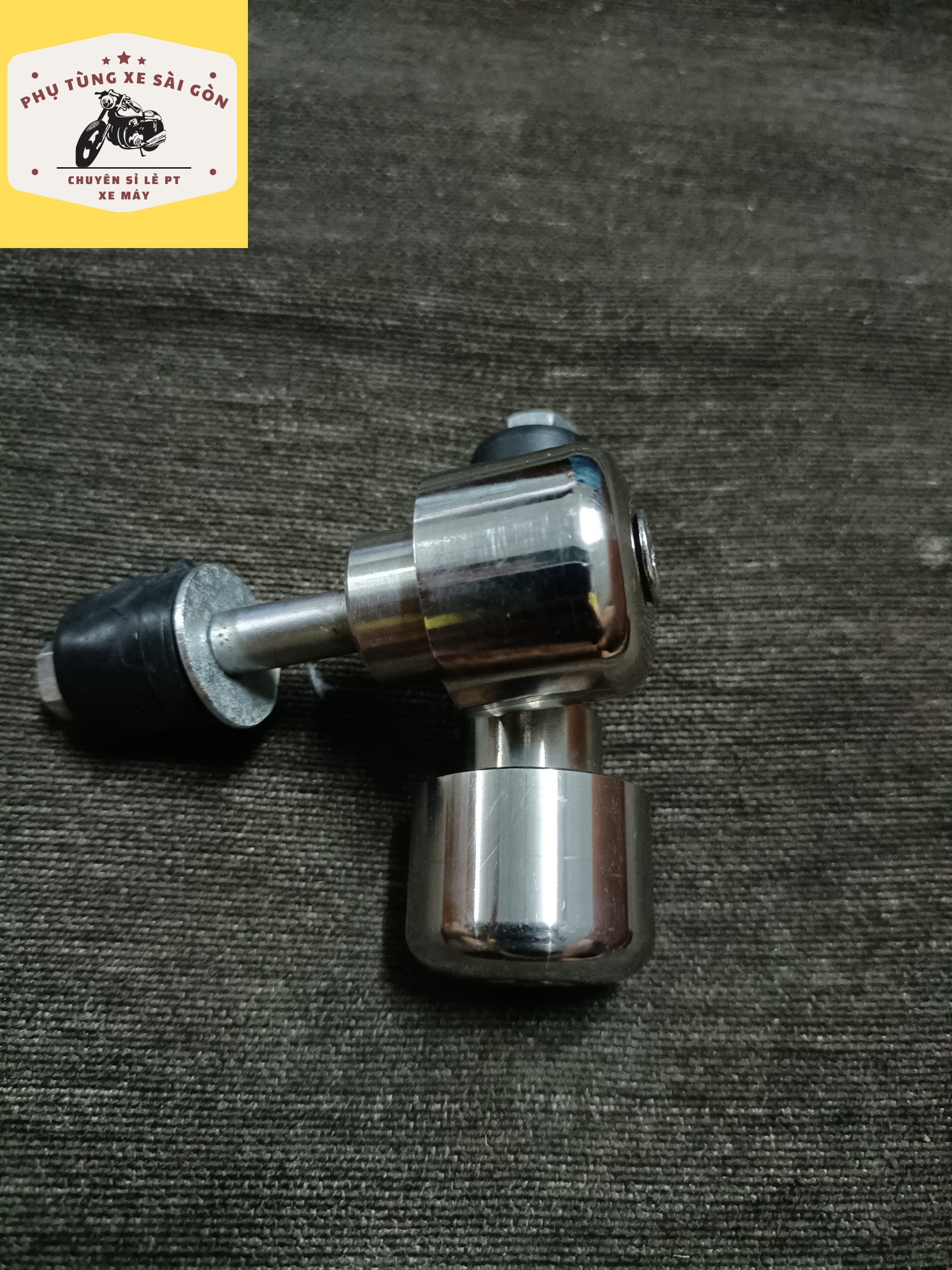 Gù tay lái cho xe Wave inox đặc