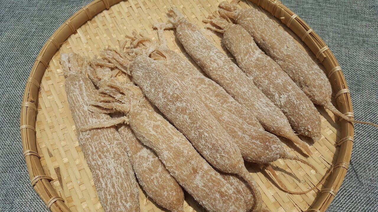 500gr cải xá báu ( củ cải muối ) nguyên củ
