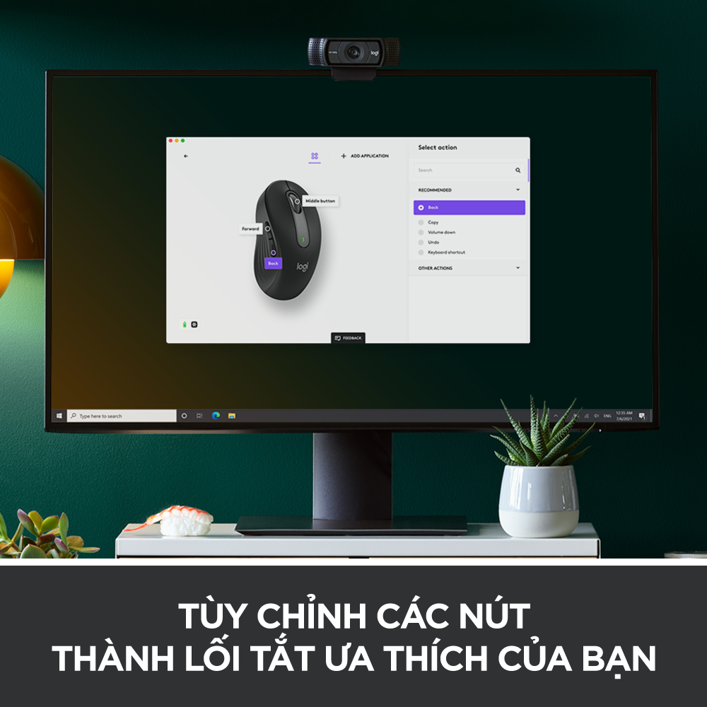 [Sale] Chuột không dây bluetooth Logitech Signature M650 (Size L) - Đen