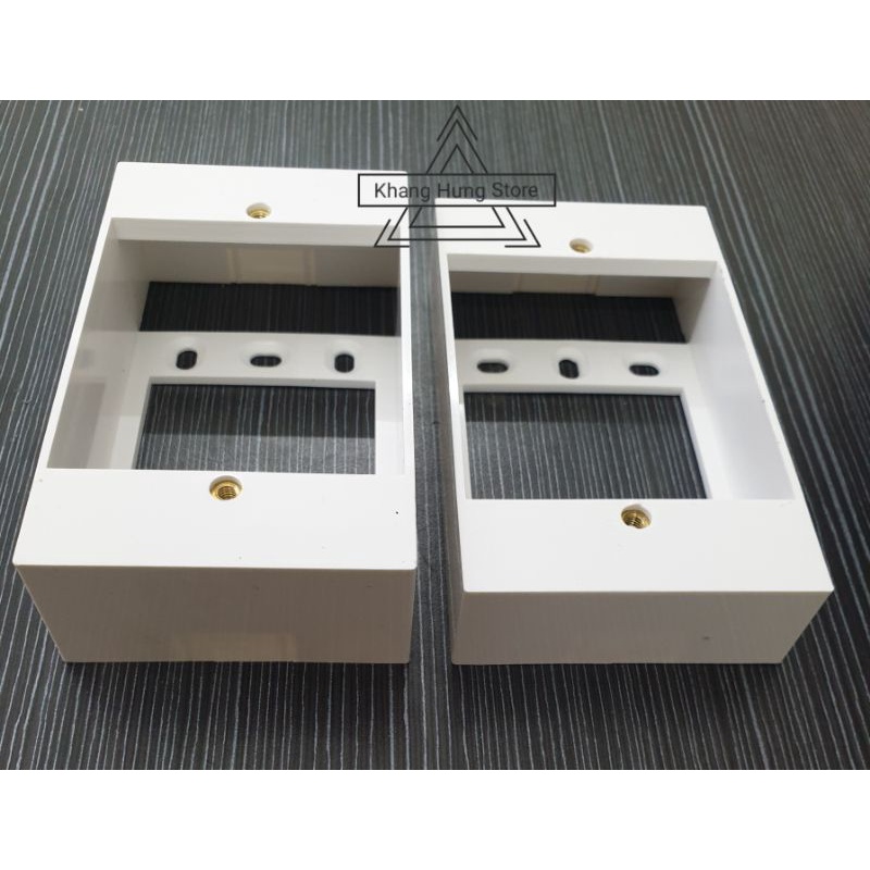 [ SINO VANLOCK ] Đế nổi cao, thấp (dùng gắn mặt cb hoặc ổ cắm ) CK157RL , CK157RH (1 Cái)