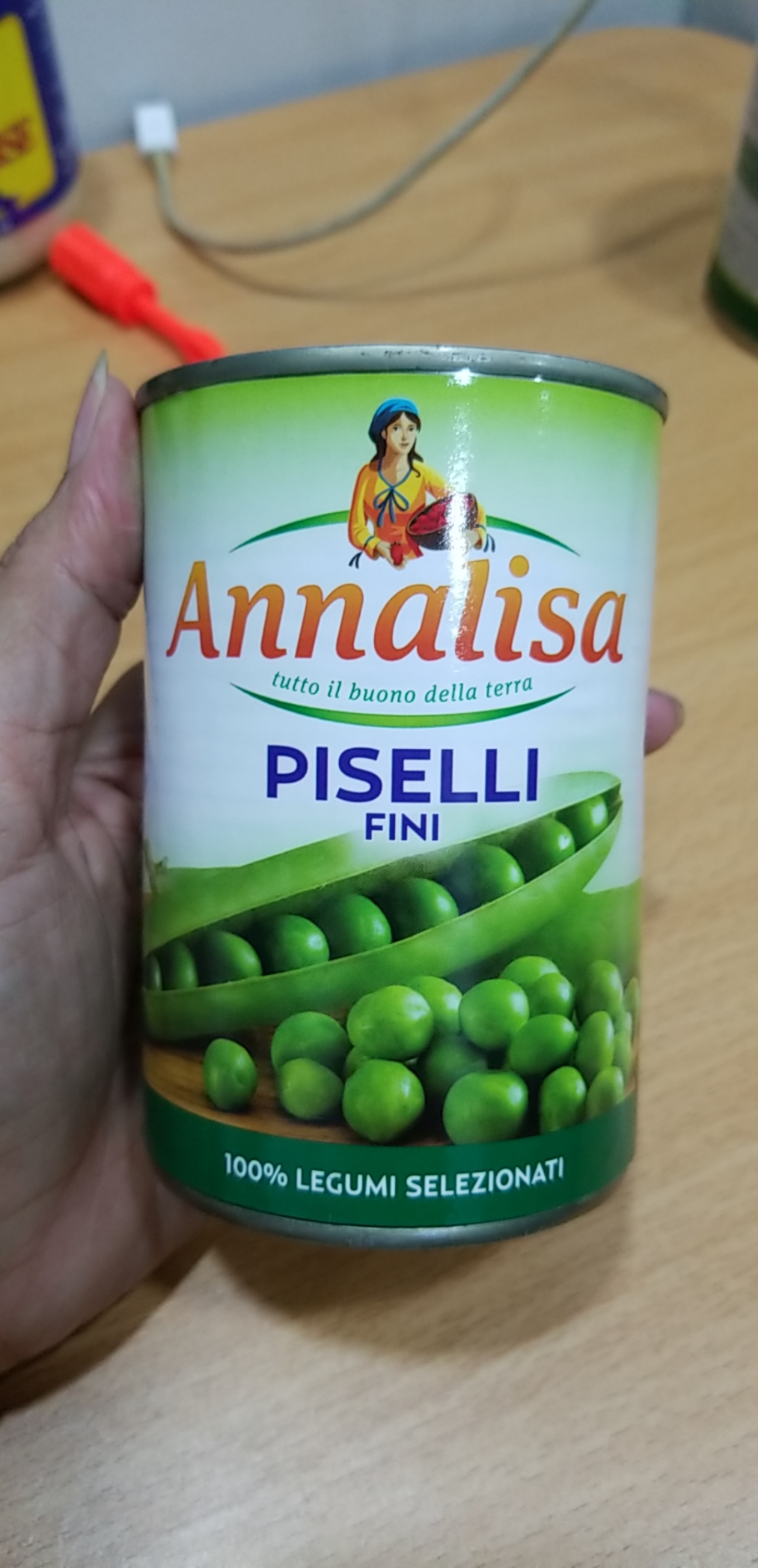 HCMĐậu hà lan Annalisa Piselli Fini hộp 400g