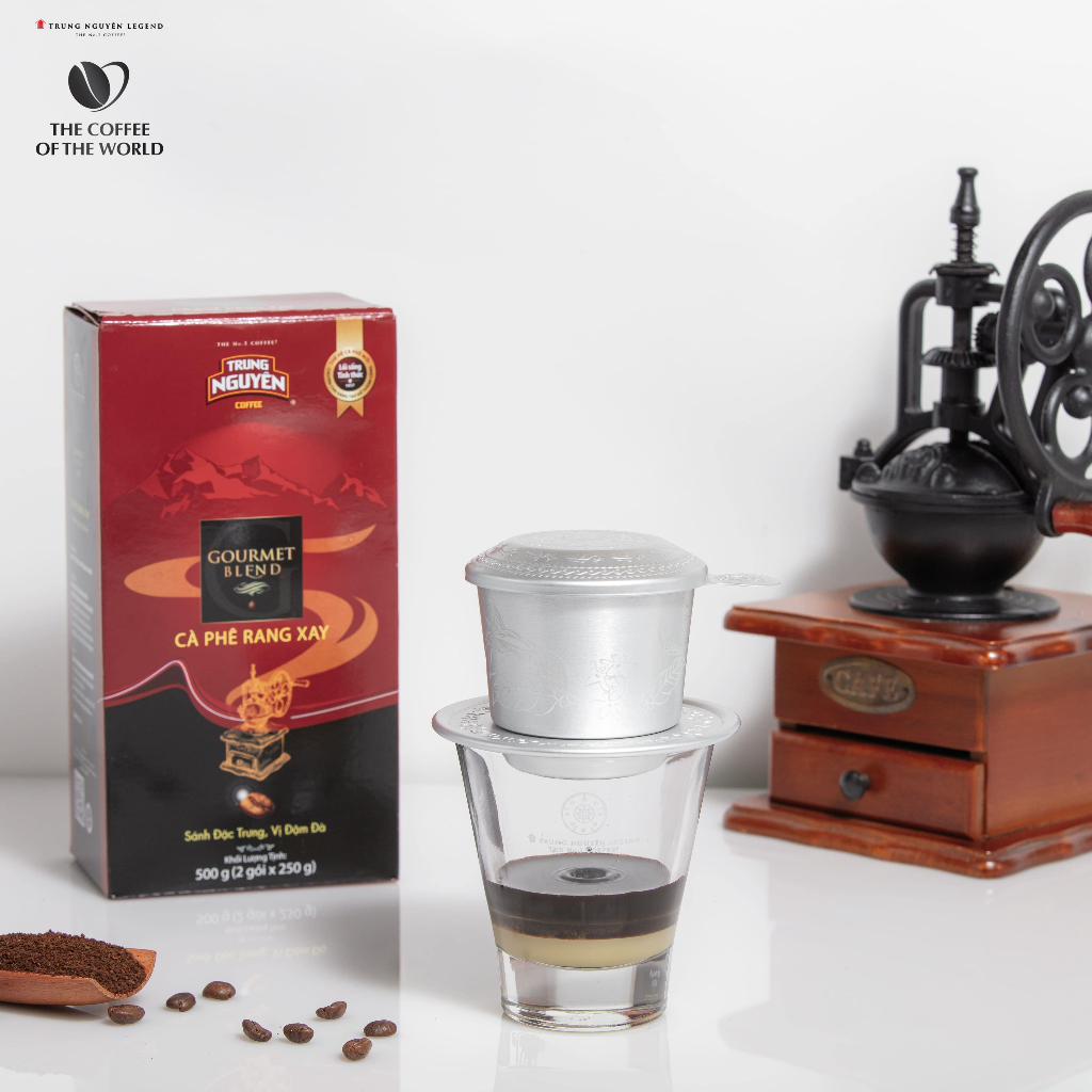 [HCM]Cà phê rang xay Trung NGuyên - Cà phê Gourmet Blend