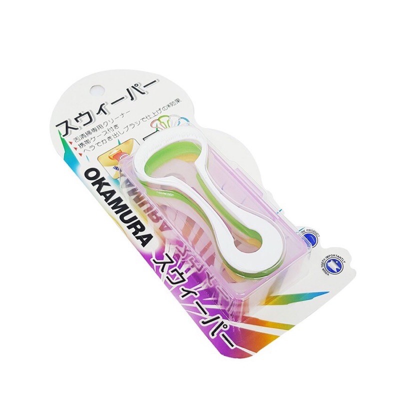 [HCM]Dụng Cụ Cạo Lưỡi Okamura ( Set 5 Cây)