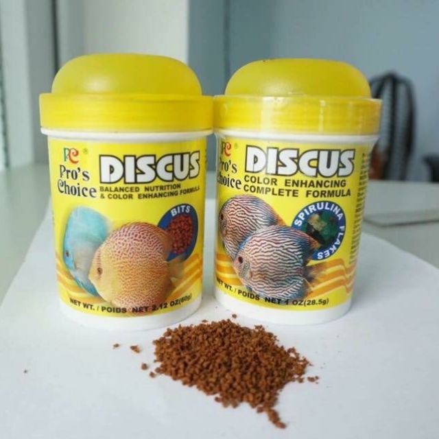 Thức ăn cá dĩa Discus Bits Pros Choice dạng hạt