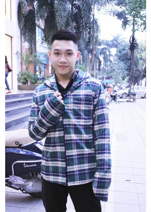 Áo Chống Nắng Kẻ Caro Nam 2 Lớp Tiện Dụng Chất Đẹp Đang Rất Hot