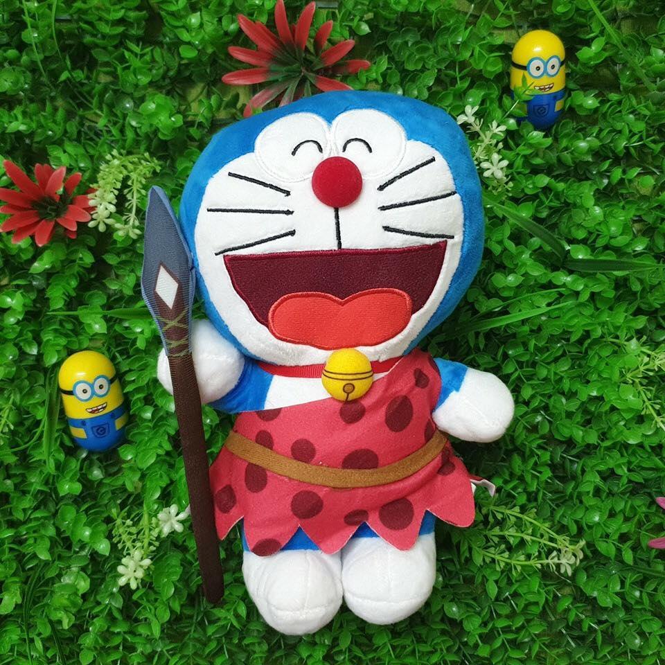 [HCM]Gấu bông Doaemon mặc đồ người Rừng dễ thương
