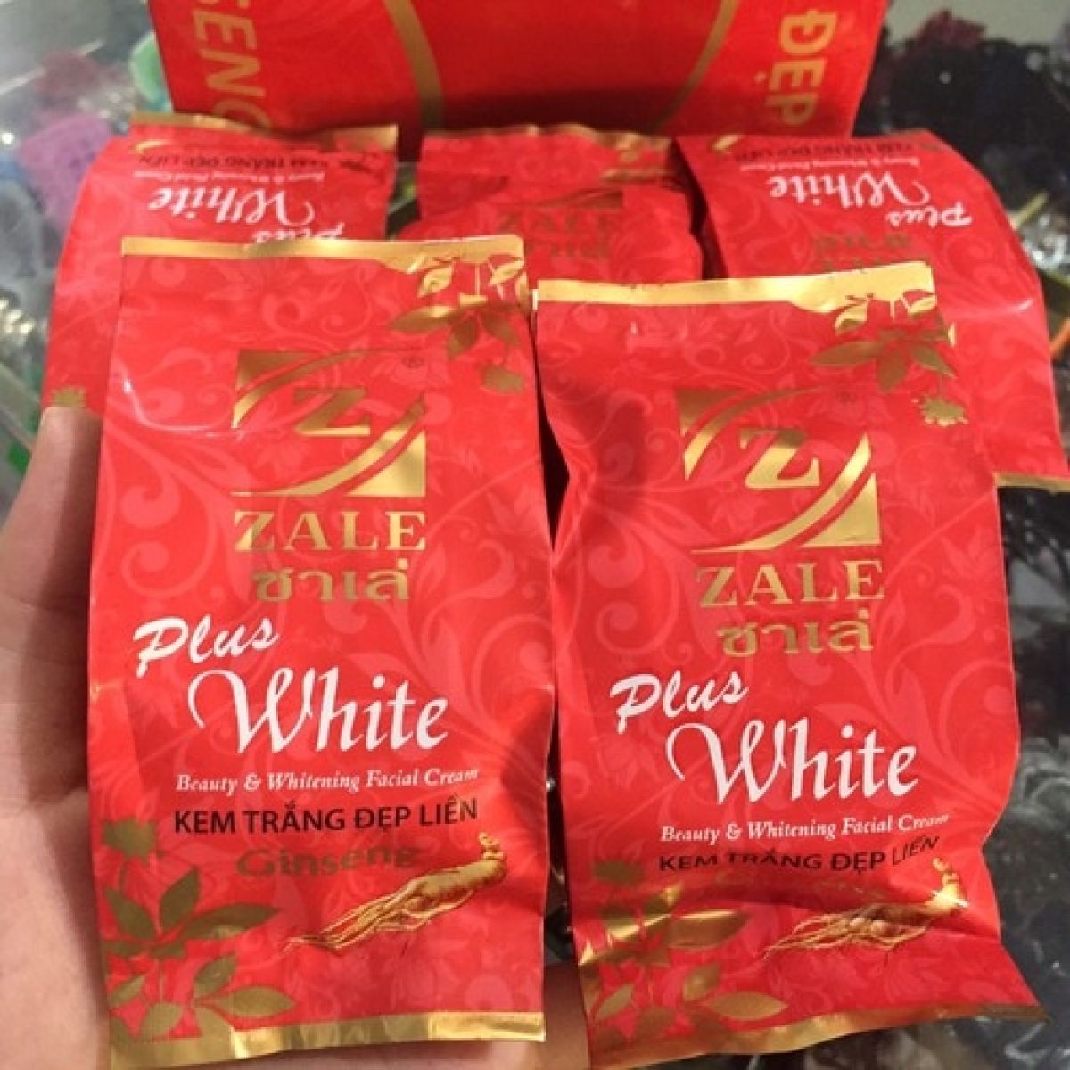 LỐ 12 HỘP KEM ZALE ĐỎ THÁI LAN ( mẫu mới )