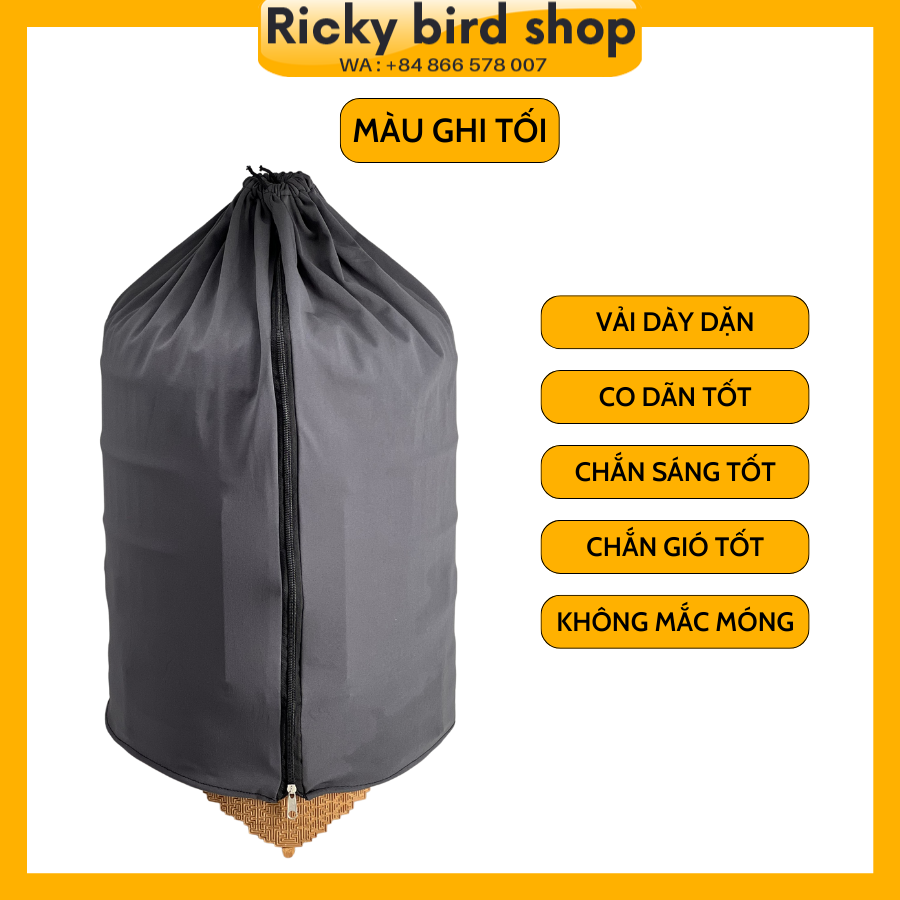 Áo lồng chim họa mi, chòe vải dày, đẹp - không mắc móng