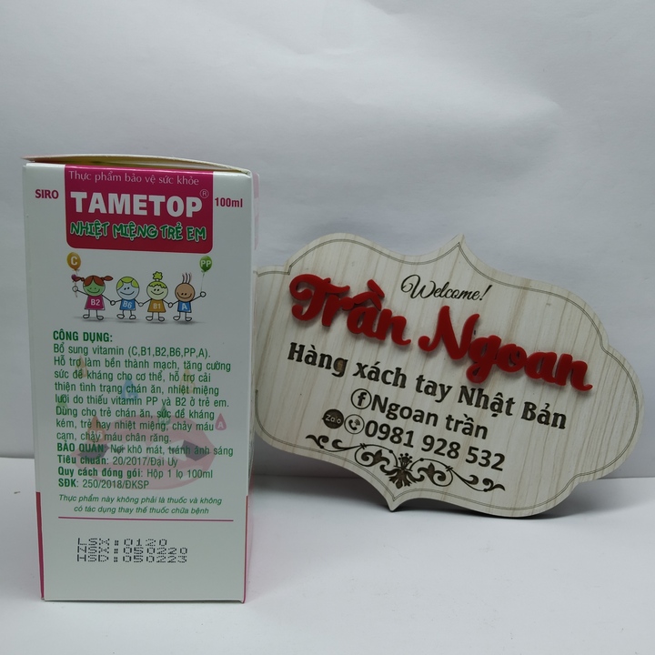 Siro Tametop - Lọ 100ml